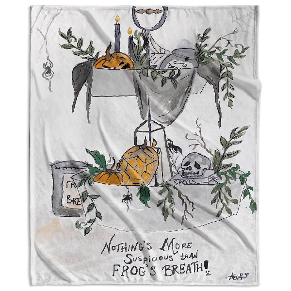 IHeartVetArt Fall Watercolor Throw Pillow Ashley Lantz Art Wayfair